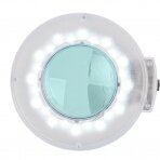 Kosmetologinė lempa LED su lupa ir stovu 5D 22W WHITE