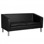 Diivan GABBIANO SOFA FOR WAITING ROOM HOLLYWOOD BLACK