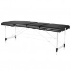 Foldable massage table ALU COMFORT 3 BLACK