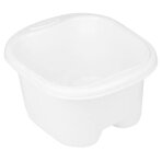 White pedicure bowl