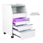 Kosmeetikakäru 984 integreeritud UV sterilisaatoriga GREY