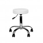 Kosmetoloogiline stool BEAUTY COMFORT WHITE