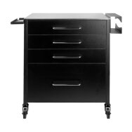 Kosmetologinis vežimėlis TATTOO PRO INK 702 BLACK