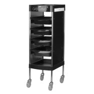 Hairdressing trolley Gabbiano fx11f Black