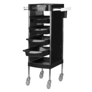 Hairdressing trolley Gabbiano fx11f Black