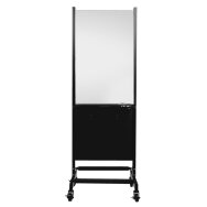Double-sided hairdressing mirror on wheels Gabbiano RA-006