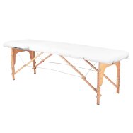 Foldable massage table Balance 2 Wood White