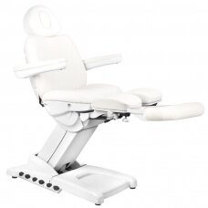 Kosmētikas krēsls AZZURRO PEDI PRO EXCLUSIVE 3 POWER WHITE
