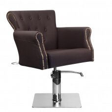 Friseurstuhl HAIRDRESSING CHAIR VALHALA BERLIN BROWN