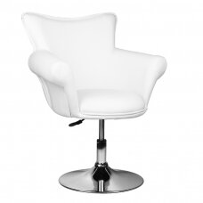 Frizieru krēsls HAIRDRESSING CHAIR GRACIA VALUE WHITE