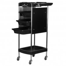 Hairdressing trolley GABBIANO HAIRDRESSER HELPER FX12 BLACK