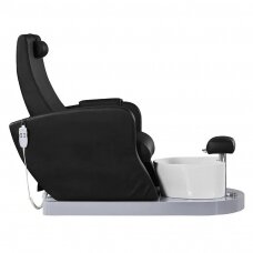Педикюрное кресло с ванночкой для ног FOTEL SPA AZZURRO 016 BLACK