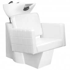 Juuksuri valamu GABBIANO PROFESSIONAL HAIRWASHER CHAIR ANKARA WHITE BASE WHITE SEAT