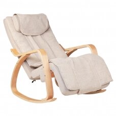 Šūpojošs masāžas krēsls SHIATSU RELAX BEIGE