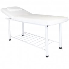 Stationary massage table 812 (White)