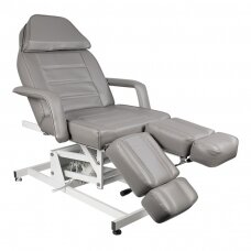 Cosmetology chair AZZURRO ELECTRIC 1 MOTOR PEDI GREY