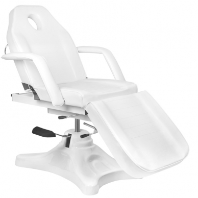 Cosmetology chair HYDRAULIC COSMETIC SALON WHITE 1