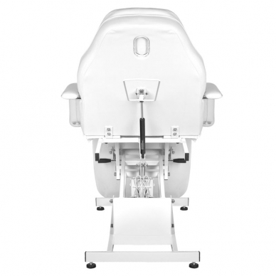Fotel kosmetyczny AZZURRO ELECTRIC 1 MOTOR WHITE 4