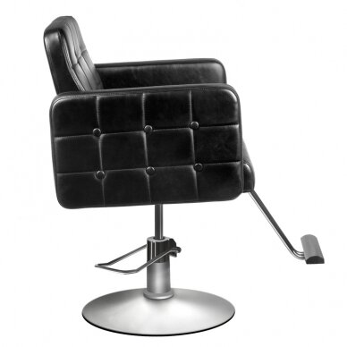 Frizieru krēsls HAIR SYSTEM HAIRDRESSING CHAIR 90-1 BLACK 1