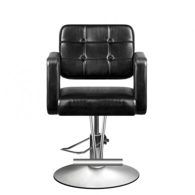 Frizieru krēsls HAIR SYSTEM HAIRDRESSING CHAIR 90-1 BLACK 2