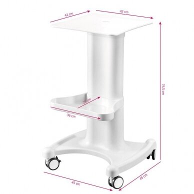 Kosmetoloogiakäru - seadmete laud COSMETIC TABLE FOR DEVICE 1