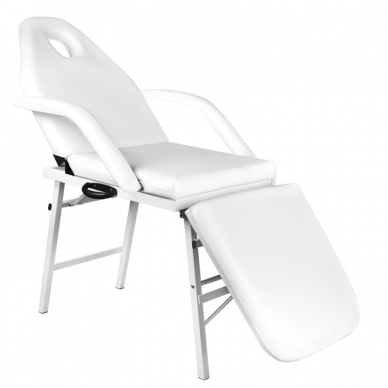 Складное косметологическое кресло FOLDING CHAIR WHITE 2