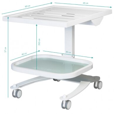 Kosmetologinis vežimėlis-staliukas medicininiams autoklavams ir sterilizatoriams 4