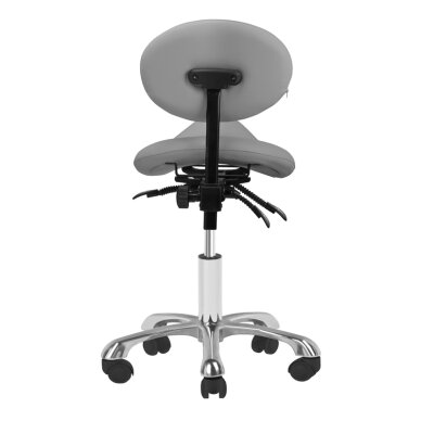 Beautician stool COSMETIC STOOL GIOVANNI GREY 3 Beautician stool COSMETIC STOOL GIOVANNI GREY 3