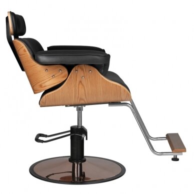Frizieru krēsls HAIRDRESSING CHAIR FLORENCE BELLA BLACK 2
