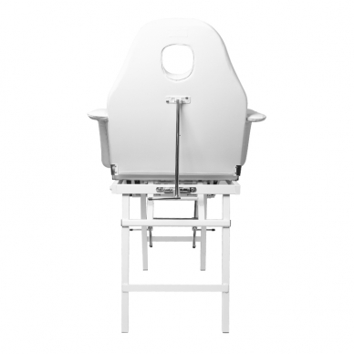 Kokoontaitettava kosmetologin tuoli P270 Pedi White 4