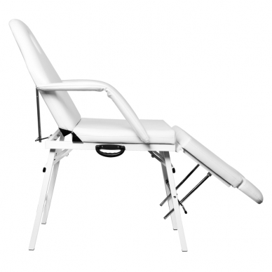 Kokoontaitettava kosmetologin tuoli P270 Pedi White 6