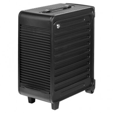 Frizieru ratiņi - kosmētikas koferis GABBIANO HAIRDRESSER HELPER 227 BLACK