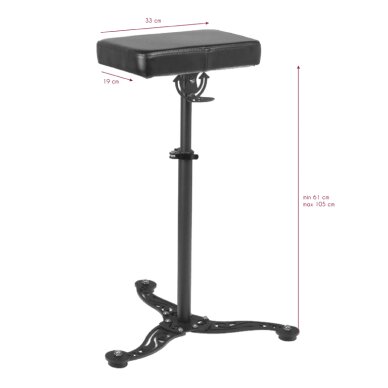 Armrest for tattoo PRO INK 710 BLACK 3