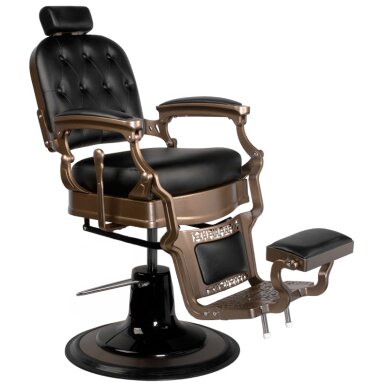 Fotel barberski Barber Chair Gabbiano Old Ernesto Black 2 Fotel barberski Barber Chair Gabbiano Old Ernesto Black 2