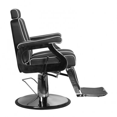 Krzesło fryzjerskie Gabbiano Paulo Barber Chair Black 2