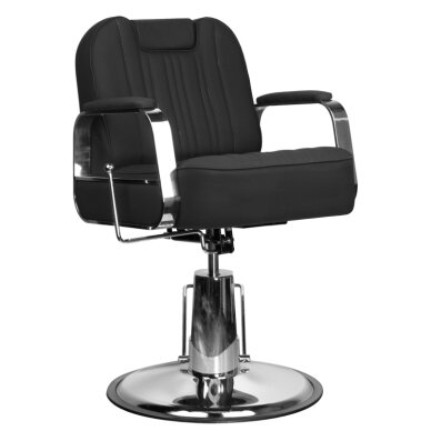 Parturintuoli HAIRDRESSING CHAIR BARBER RUFO BLACK 2 Parturintuoli HAIRDRESSING CHAIR BARBER RUFO BLACK 2