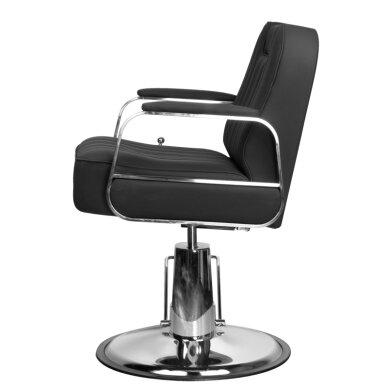 Parturintuoli HAIRDRESSING CHAIR BARBER RUFO BLACK 5 Parturintuoli HAIRDRESSING CHAIR BARBER RUFO BLACK 5