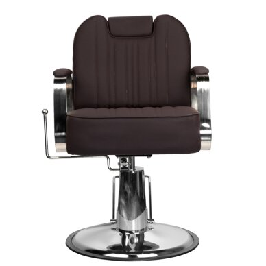 Parturintuoli HAIRDRESSING CHAIR BARBER RUFO BROWN 6 Parturintuoli HAIRDRESSING CHAIR BARBER RUFO BROWN 6