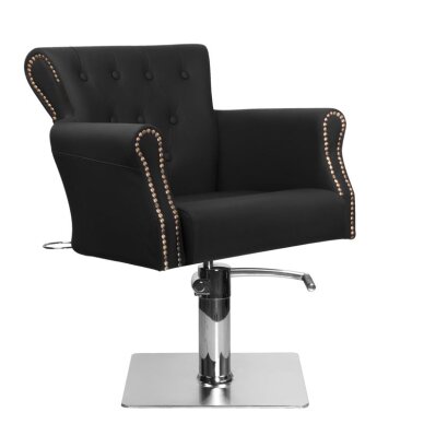 Kampaamotuoli HAIRDRESSING CHAIR VALHALA BERLIN BLACK