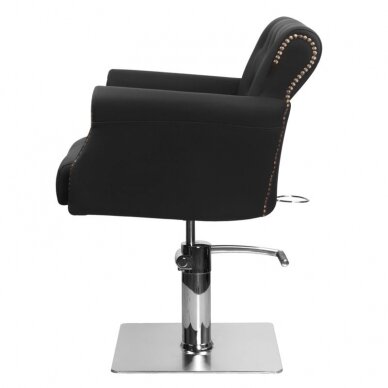 Frizieru krēsls HAIRDRESSING CHAIR VALHALA BERLIN BLACK 4