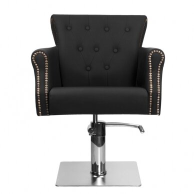 Frizieru krēsls HAIRDRESSING CHAIR VALHALA BERLIN BLACK 5