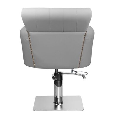 Frizieru krēsls HAIRDRESSING CHAIR VALHALA BERLIN GREY 3