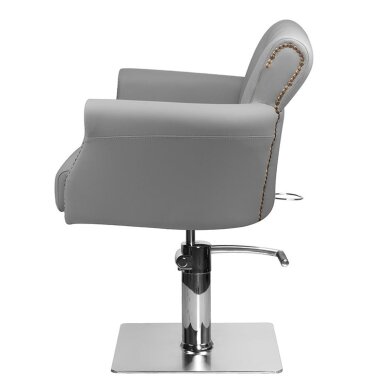 Frizieru krēsls HAIRDRESSING CHAIR VALHALA BERLIN GREY 4