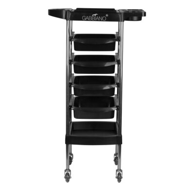Hairdressing trolley GABBIANO HAIRDRESSER HELPER 7 BLACK 3 Hairdressing trolley GABBIANO HAIRDRESSER HELPER 7 BLACK 3