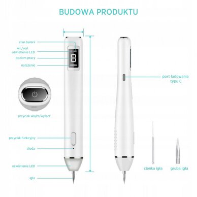 Punkti eemaldamise seade - elektrokoagulaator Xpreen Professional Spot Remover 1