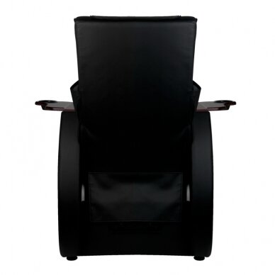 Fotel do pedicure z funkcją masażu ramion Fotel SPA Azzurro 101 Black 5