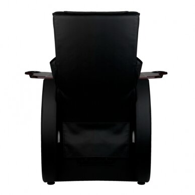 Pedikiūro krėslas su pečių masažo funkcija Fotel SPA Azzurro 101 Black 5