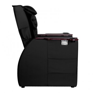Fotel do pedicure z funkcją masażu ramion Fotel SPA Azzurro 101 Black 8