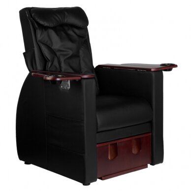 Педикюрное кресло с функцией массажа плеч Fotel SPA Azzurro 101 Black 10