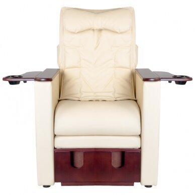 Pedikiūro krėslas su pečių masažo funkcija Fotel SPA Azzurro 101 Beige 5